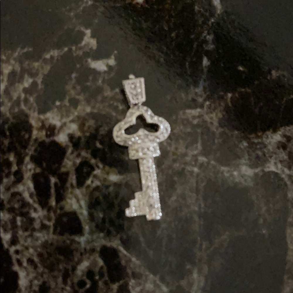 Sterling silver key